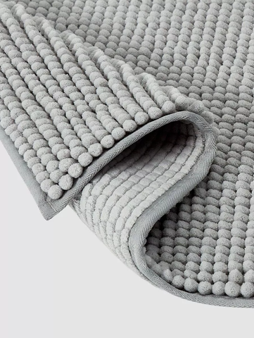 Коврик из синели Arya Softy (50*70 см) - Серый