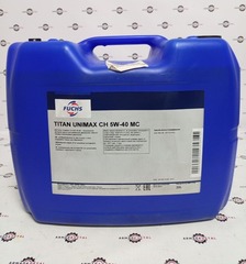 Моторное масло TITAN UNIMAX CH 5W40 MC (20 л.) | FUCHS