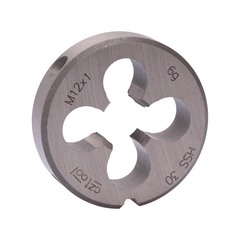 Плашка М12х1,0 DINEN22568 HSS 6g 38х10мм Bucovice(CzTool) 240123