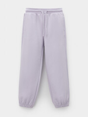 брюки  для девочки  КР 400872/сиреневый 3710 к647