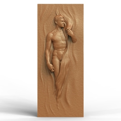 Силиконовый молд № 1521- 3 Накладка правая