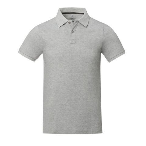 Мужское поло Calgary (Серый, S)