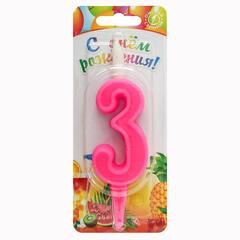 Свеча-цифра тортовая 