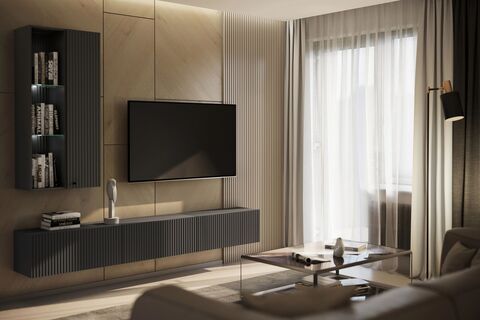 Гостиная Оливия №10 Графит