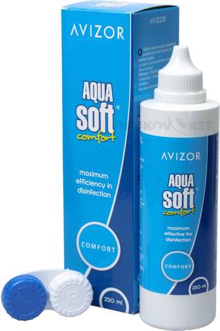 Растворы Avizor Aqua Soft Comfort +контейнер 250 мл