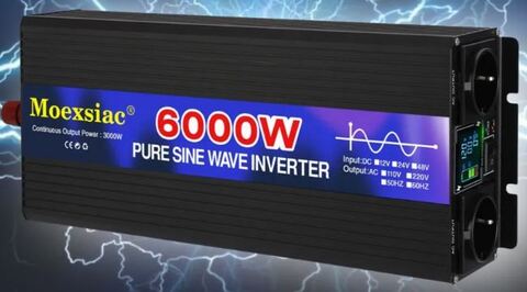 Преобразователь напряжения 6000w 12v Чистый синус