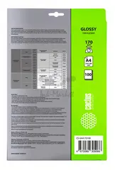 Фотобумага Cactus CS-GA4170100 A4/170г/м2/100л./белый глянцевое для струйной печати — фото 2