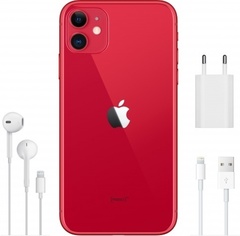 Смартфон Apple iPhone 11 128GB Red (Slim Box)
