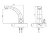 Kopfgescheit KR5146CV-DC НОВ Смеситель сенсорный, батарейка