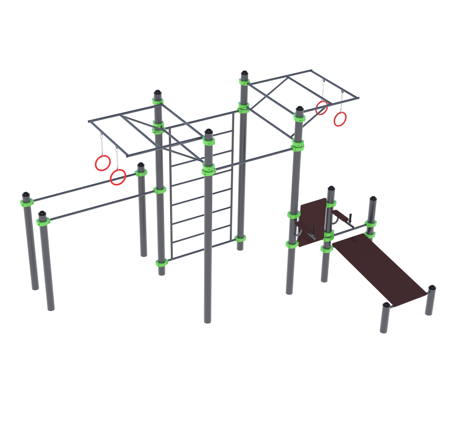 Спортивный комплекс сталь. 201.17.00 Спортивный комплекс.