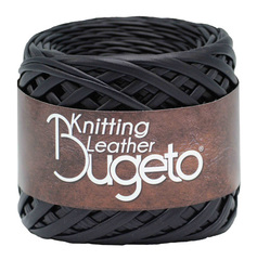 Knitting Leather Black