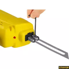 STAYER Thermo cut, 150 Вт, в наборе: 2 ножа, быстрый рез пенопласта + пластика, прибор для терморезки (45255-H2)