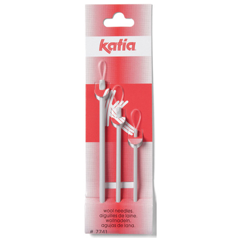 Katia Иглы ручные для шитья шерсть и пряжей 3 шт