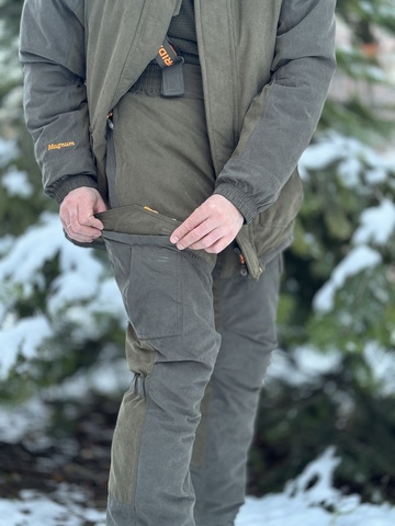 Костюм зимний PRIDE Магнум -15°C, утеплённый, ткань Исландия, хаки