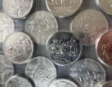2014 Россия 25 рублей Талисманы , Сочи 2014 монеты в блистерах поштучно UNC