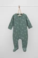 комбинезон для новорожденных  К 6192/зеленый мох,мини брокколи