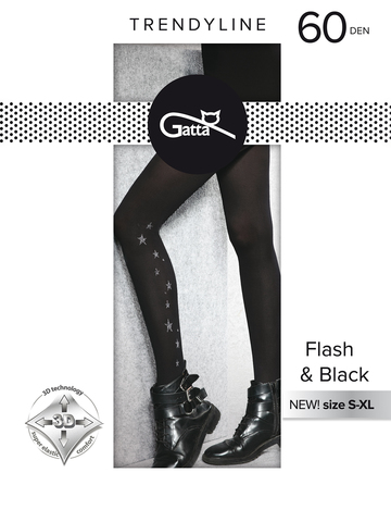 Колготки Flash & Black 02 Gatta