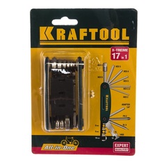 KRAFTOOL 16-в-1, набор для обслуживания велосипеда (26182-H16)