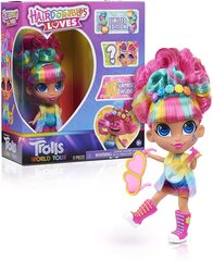 Кукла Hairdorables Тролли Loves Trolls World Tour коллекционная