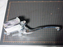 Машинка сцепления хром 22мм Honda CBR250 CBR400 CB400 CB750 CB1000