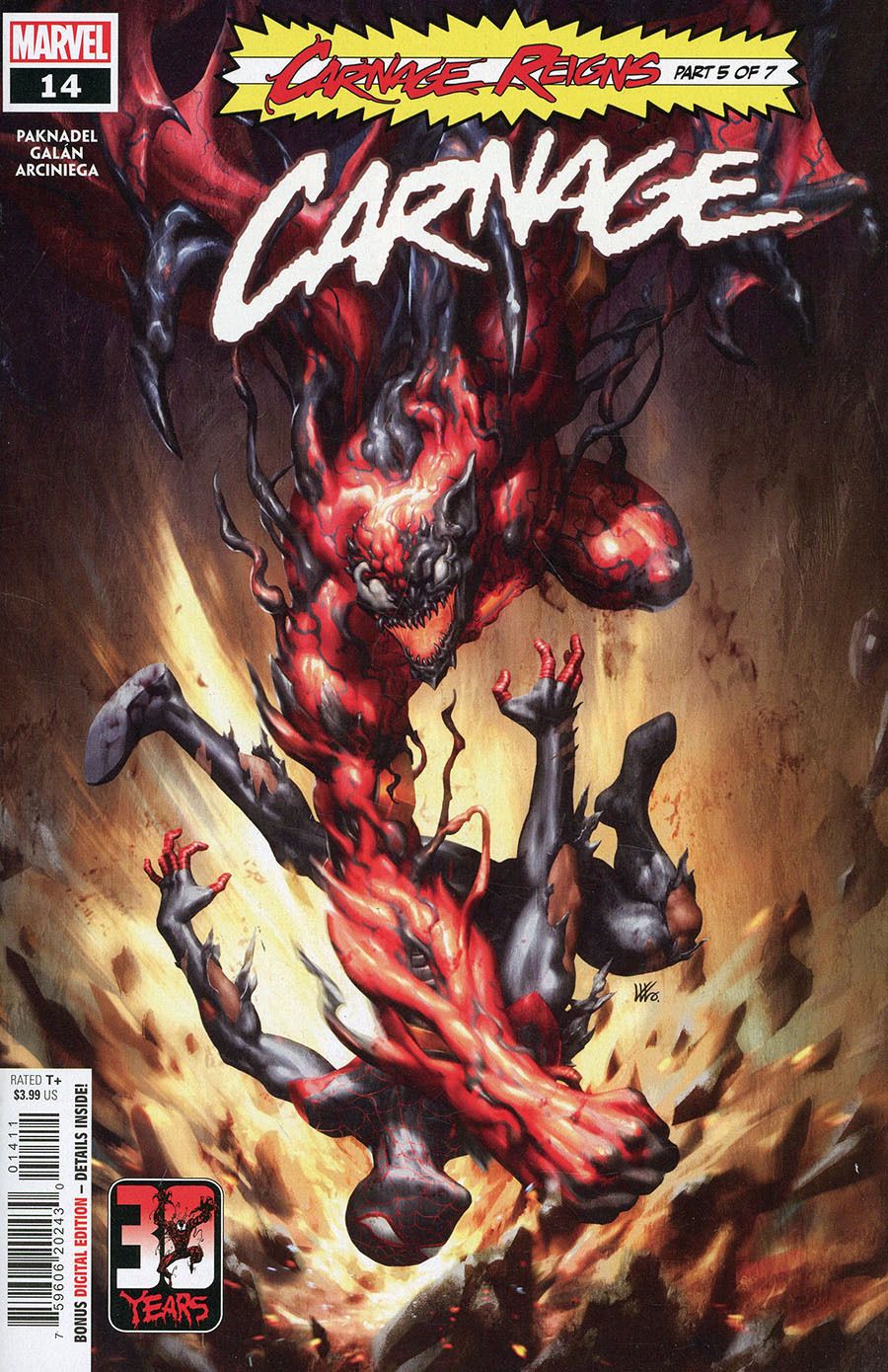 Carnage Vol 3 #14 (Cover A) – купить по выгодной цене | Интернет-магазин  комиксов 28oi.ru