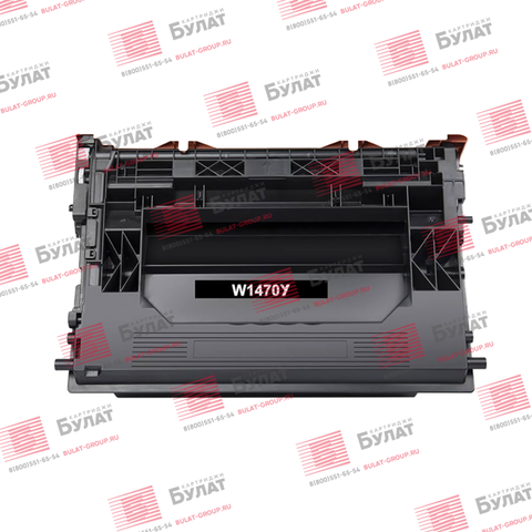 Тонер-картридж БУЛАТ s-Line W1470Y (147Y) для HP LJ M611 (Чёрный, 42000 стр., OPC Fuji), совместимый, ref