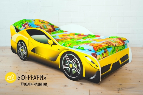 Кровать машинка Феррари