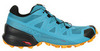 Элитные кроссовки внедорожники Salomon Speedcross 5 cyan мужские