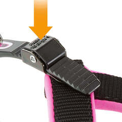 Ferplast шлейка AGILA FLUO 4 розовая