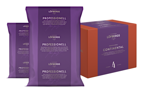 Кофе в зёрнах Lofbergs Continental Blend