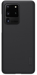 Чехол от Nillkin для Samsung Galaxy S20 Ultra серии Super Frosted Shield черного цвета