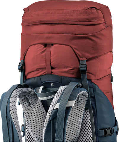 Картинка рюкзак туристический Deuter Aircontact Lite 40+10 redwood-arctic - 2