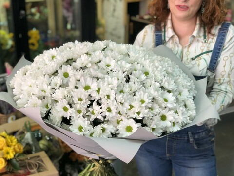 Букет "Большое ромашковое облако"