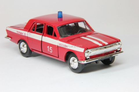 GAZ-24 Volga fire brigade Agat Mossar Tantal 1:43