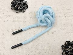 Шнур, ш. 5 мм, L 126 см, голубой