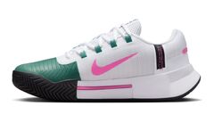 Женские теннисные кроссовки Nike Zoom GP Challenge 1 - white/playful pink/bicoastal/black