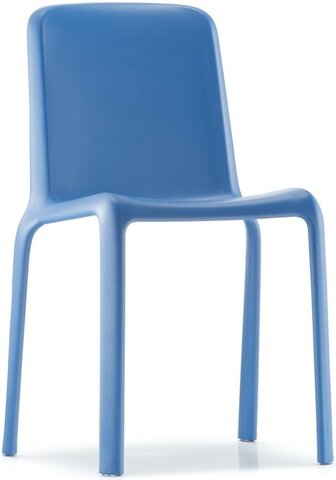 Стул пластиковый Pedrali Snow, синий