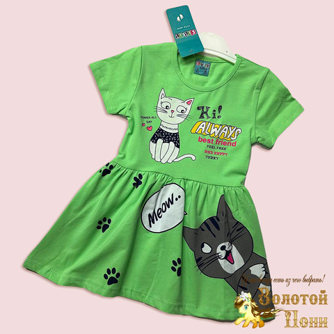 Платье хлопок (3-6) 250122-TR6088