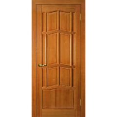 Купить Межкомнатная дверь массив сосны Ампир тонированная сосна глухая