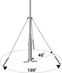 Мачта антенная M60D4 (6 метров)