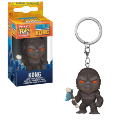 Брелок Funko Pocket POP! Keychain Godzilla Vs Kong Kong w/Battle Axe