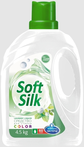 Soft silk Средство для стирки Color 4,5кг Фабрика Ромакс