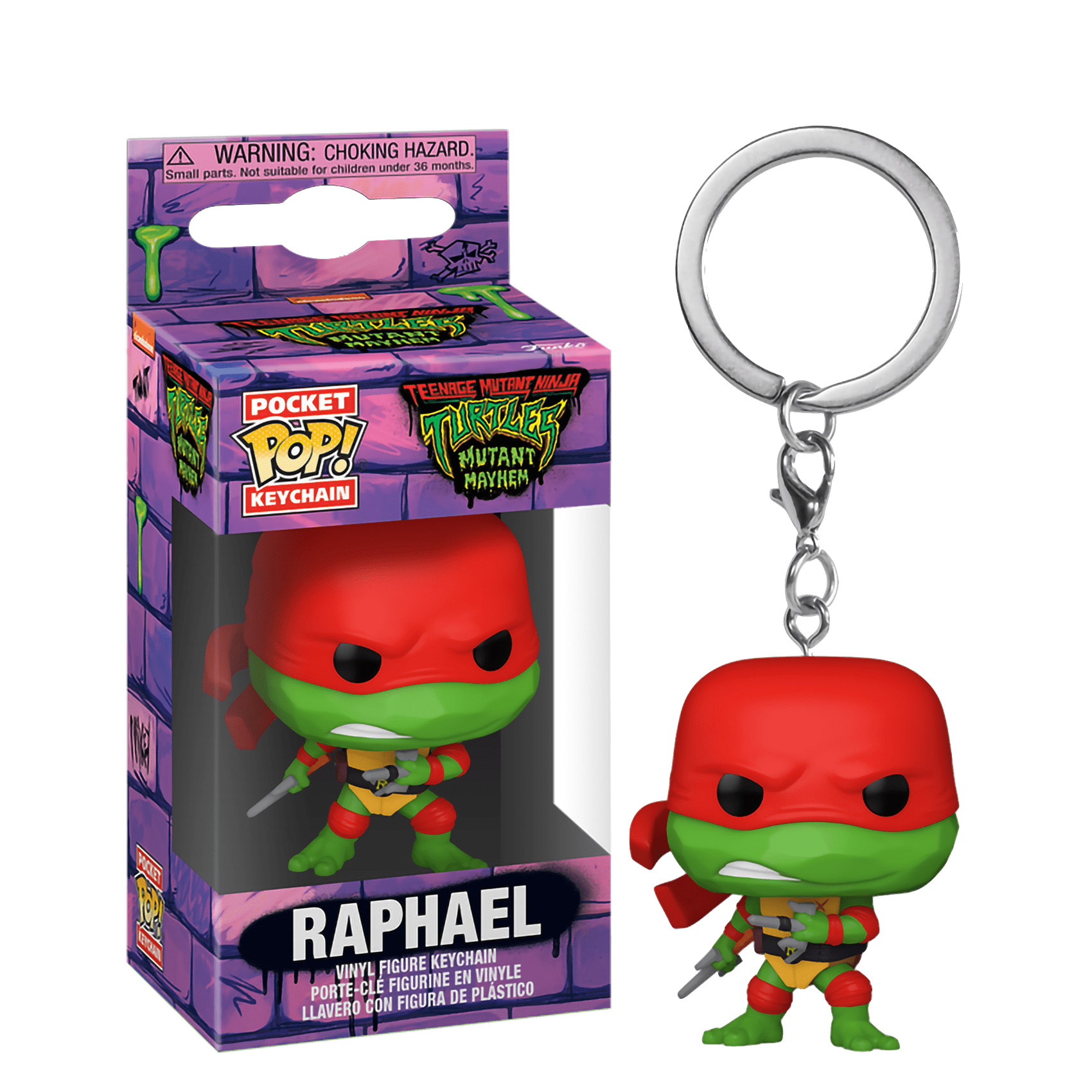 Брелок Funko POP! TMNT Mutant Mayhem: Raphael – купить по выгодной цене ...
