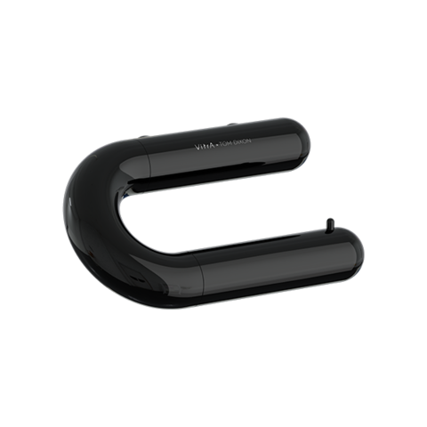 VitrA Liquid A4456539 Держатель для туалетной бумаги (чёрный глянцевый)