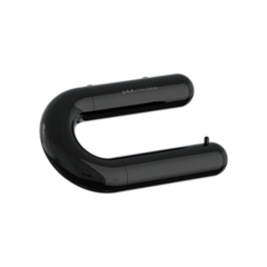 VitrA Liquid A4456539 Держатель для туалетной бумаги (чёрный глянцевый) фото
