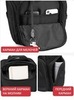 Картинка рюкзак однолямочный Ozuko 9809 Black - 3