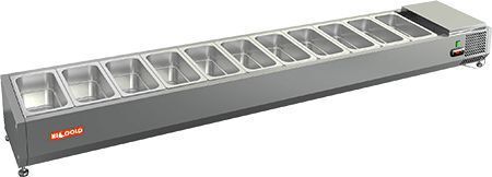 ВИТРИНА VRTO 2280 Д/СТОЛА HICOLD PZ3