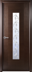 Дверь Классика Люкс / Цвет Венге / Мателюкс белый / Двери Belwooddoors