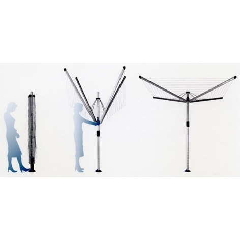 Уличная сушилка Lift-O-Matic Advance (50 м навески), с чехлом и мешком для прищепок, арт. 100222 - фото 7