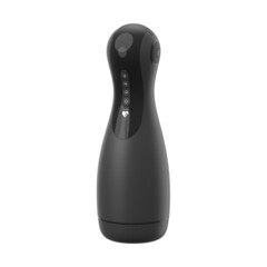 Инновационный мастурбатор Good night с имитацией орального секса от Amovibe (черный)